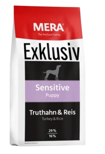 MeraDog Exclusive Puppy Sensitive Dry Dog Food 15kg