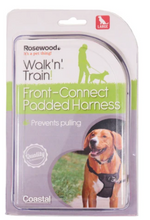 Load image into Gallery viewer, Rosewood Front-Connect Padded Harness (Small, Medium, Large)