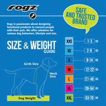 Load image into Gallery viewer, ROGZ Classic Medium Dog Collar 16mm (Reflective)