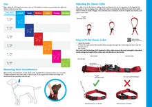 Load image into Gallery viewer, ROGZ Classic Medium 16mm Snake Reflective Dog Collar
