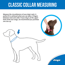 Load image into Gallery viewer, ROGZ Classic X-Small 11mm Firefly Reflective Dog Collar