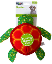 Load image into Gallery viewer, Floatiez Turtle Dog Toy