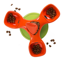 Load image into Gallery viewer, Triple Treater Totter Dog Toy