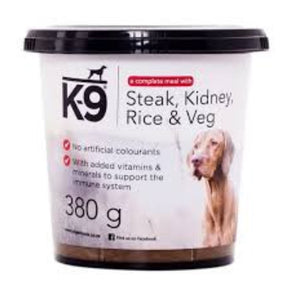 K-9 Dog or Cat Tub Meals (No refrigeration required)