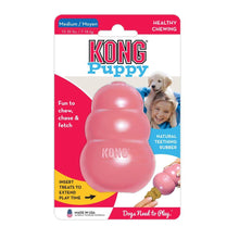 Load image into Gallery viewer, KONG Puppy Treat Toy (Pink or Blue) Small, Medium or Large