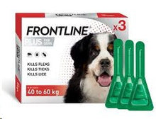 Load image into Gallery viewer, Frontline Plus for Dogs - I Pip or 3 Pip Pack