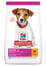 Load image into Gallery viewer, HILL'S SCIENCE PLAN Puppy Small & Mini Dry Food Chicken - 1.5kg, 3kg or 6kg
