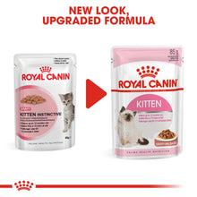 Load image into Gallery viewer, ROYAL CANIN Kitten Instinctive from 4-12 months Wet Food Pouches
