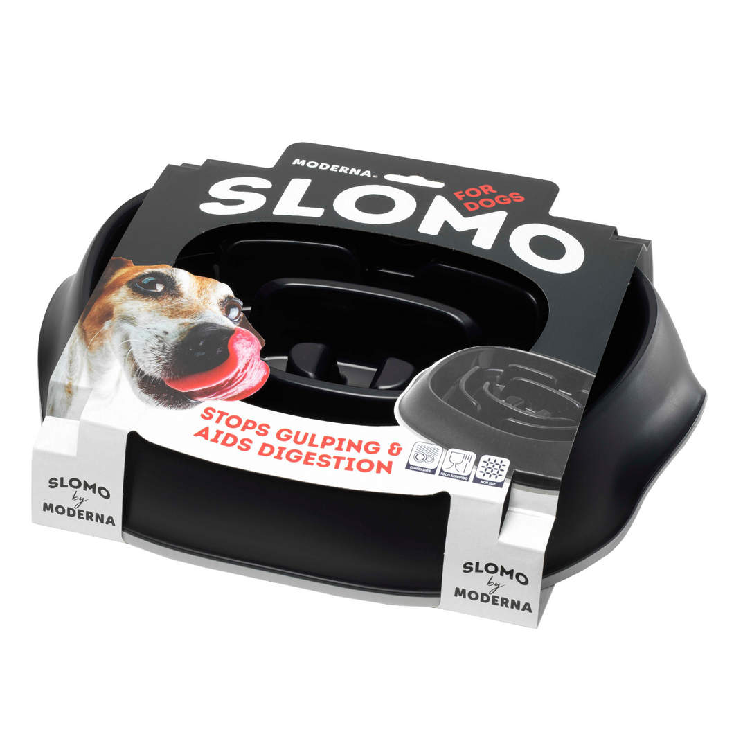 Slomo Slow Feeding Dog Bowl - 950ml capacity