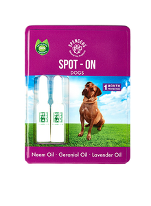 Spencers Natural Tick & Flea Repellent and Skin Healing Dog Spot-On Drops