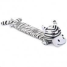 Load image into Gallery viewer, Beeztees Plush Zebra Dog Toys