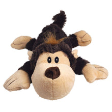 Load image into Gallery viewer, KONG Cozie Brown Funky Monkey Plush Toy (Small &amp; Medium)

