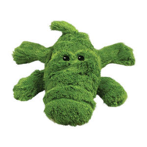 KONG Cozie Green Ali the Alligator Plush Toy (Small & Medium)