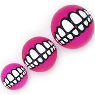 Load image into Gallery viewer, ROGZ Grinz Dog Ball (Small, Medium or Large)