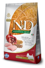 Load image into Gallery viewer, FARMINA N&D ANCESTRAL GRAIN Adult Dog Food for All Breeds: Chicken, Spelt, Oats & Pomegranate Recipe