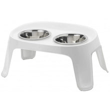 Load image into Gallery viewer, Elevated Dog Stand with 2 Bowls - 3 sizes
