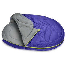 Load image into Gallery viewer, Ruffwear Highlands Backpacking Sleeping Bag Huckleberry Blue
