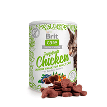 Load image into Gallery viewer, Brit Care Superfruits Crunchy Chicken Cat Snacks - 100g
