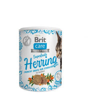 Load image into Gallery viewer, Brit Care Superfruits Crunchy Herring Cat Snacks - 100g
