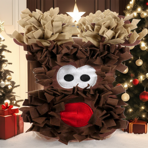 Reindeer Snuffle Forage Mat Christmas 2023 30 x 38 cm