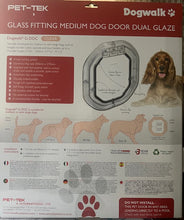 Load image into Gallery viewer, Pet Tek Dogwalk Door - Glass Fitting - for up to 25kg dog
