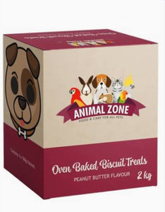 Animalzone Dog Biscuits - Chicken, Lamb, Steak, Peanut Butter