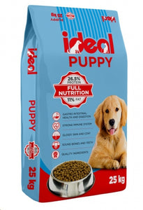 Ideal Dog Puppy Food 8kg & 25kg