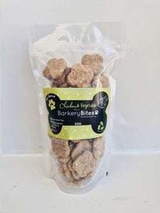 BARKERY Bites Wholewheat Chicken & Veg Dog Biscuit - 250g