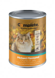 Complete Cat Pilchards 385g can