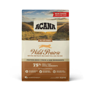 ACANA CAT FOOD:  Highest Protein Cat Wild Prairie Food for All Breeds and Life Stages