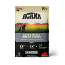 Load image into Gallery viewer, ACANA  DOG FOOD Adult Small Breed Recipe for 1 yr and older
