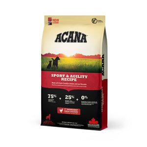 ACANA SPORT & AGILITY DOG FOOD RECIPE: For Highly Active Dogs