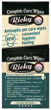 Load image into Gallery viewer, RICKY Litchfield Complete Care Wipes for Dogs &amp; Cats -  Box of 10 Wipes or Pkt of 30 Wipes
