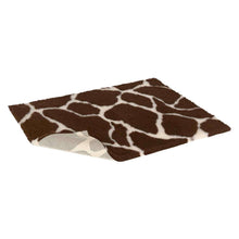Load image into Gallery viewer, Petlife Vetbed Non-Slip Mat Pet Bed - Giraffe Print
