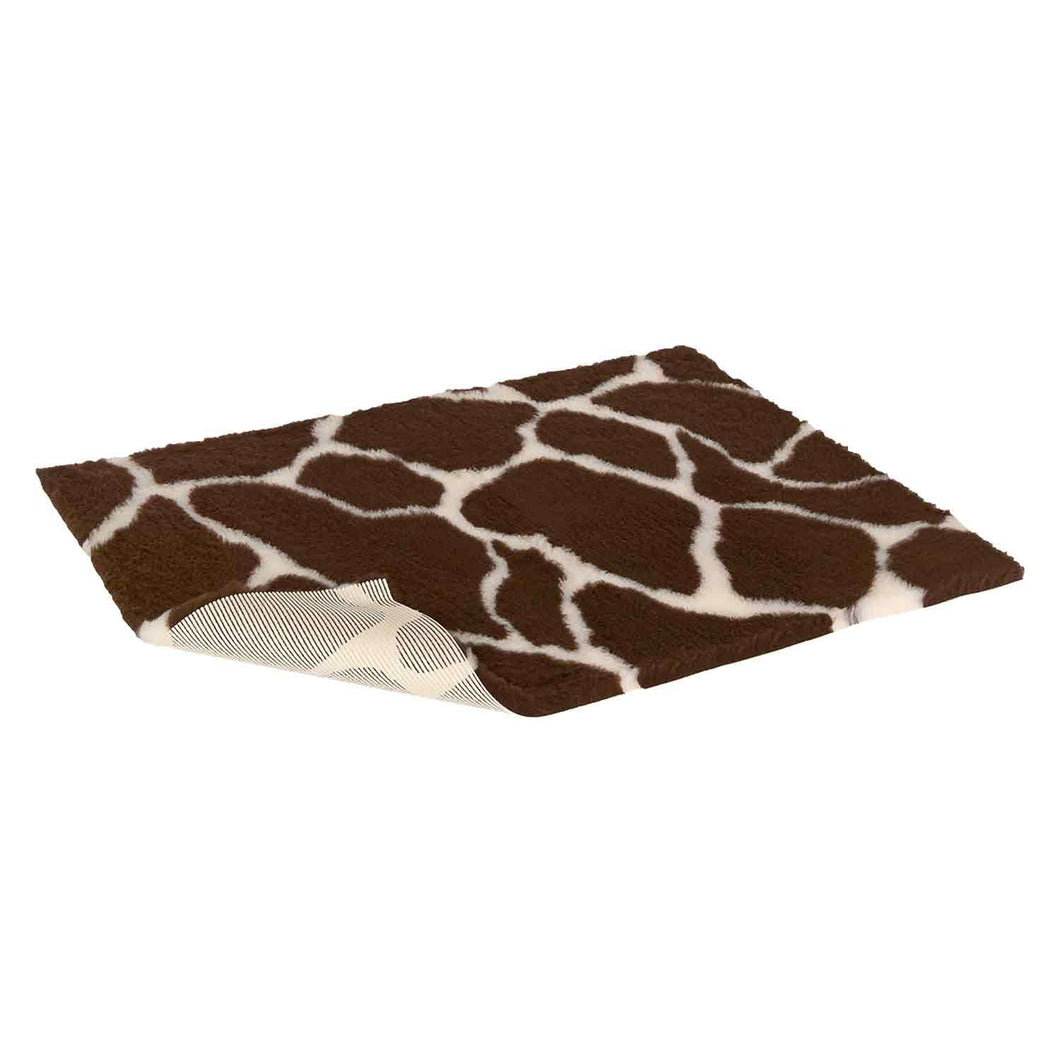 Petlife Vetbed Non-Slip Mat - Giraffe Print (Small, Medium or Large)