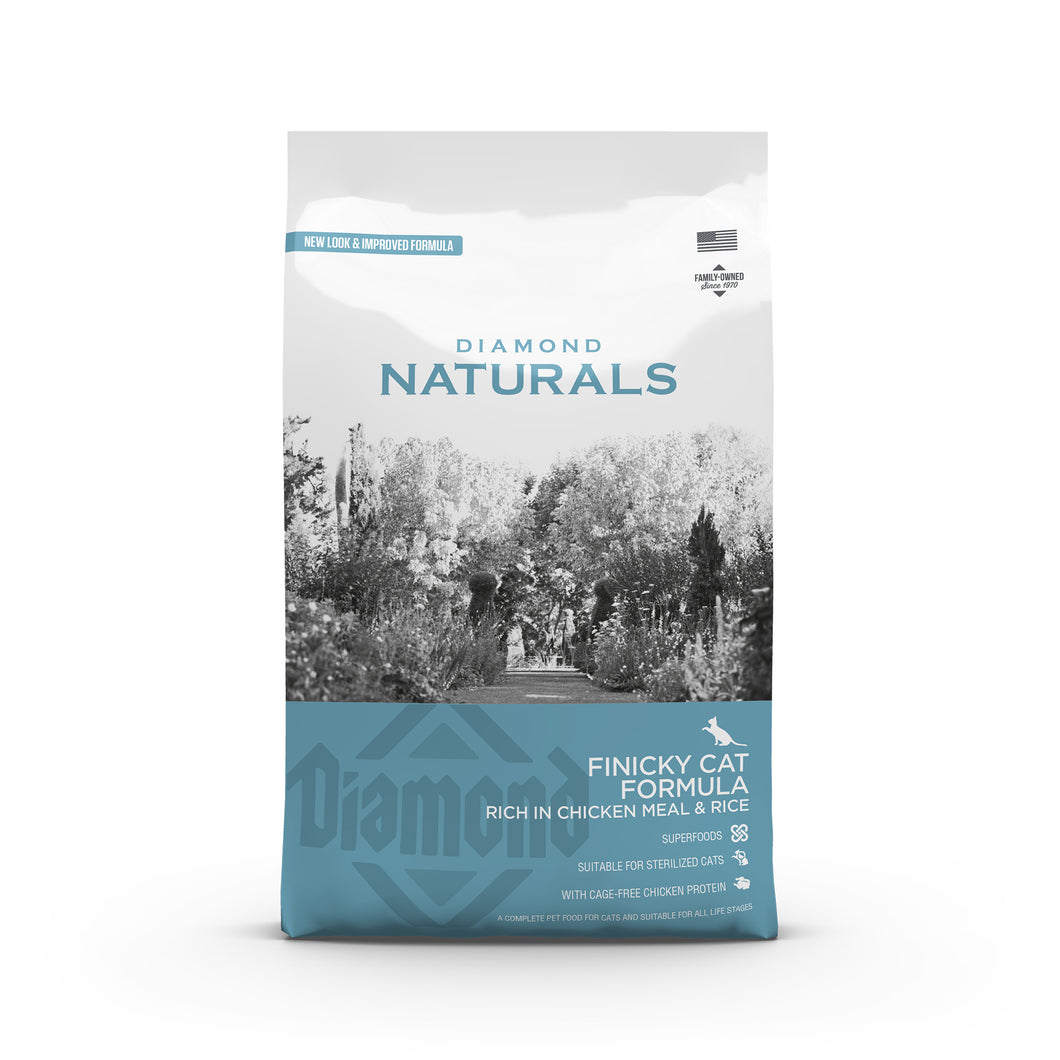 New! Diamond Naturals Finicky Cat Formula - Rich in Chicken and Rice - OUT OF STOCK