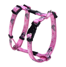 Load image into Gallery viewer, ROGZ Pupz Yoyo Extra Small 8mm Yip Puppy H Harness - Pink or Blue
