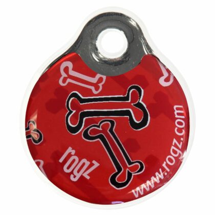 Rogz Dog Instant ID Tag - Small Red
