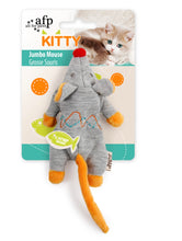 Load image into Gallery viewer, Cutest Ever All For Paws Catnip Cat Toy Jumbo Mouse (20cm)
