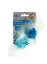Load image into Gallery viewer, All For Paws Cat Toy Feather Walls With Sound Chip (7cm)
