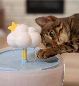 NEW!  Catstages Purrfect Rain Cat Water Fountain