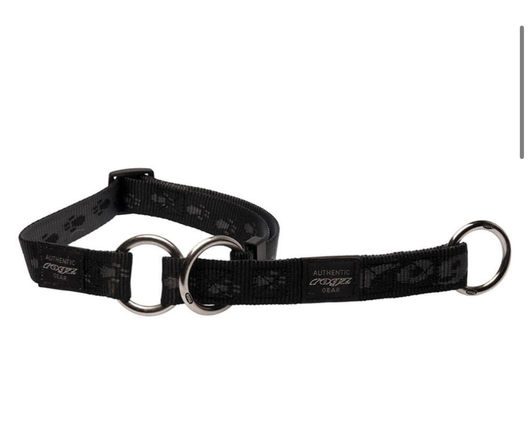 Rogz Alpinist Web Half-Check Dog Collar