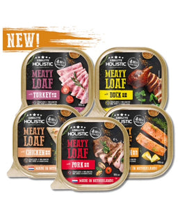 NEW! ABSOLUTE HOLISTIC Meaty Loaf for Dogs - 4 tray same-flavour bundle or 16 tray same-flavour bundle