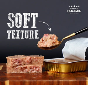 NEW! ABSOLUTE HOLISTIC Meaty Loaf for Dogs - 4 tray same-flavour bundle or 16 tray same-flavour bundle