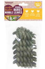 Load image into Gallery viewer, SMALL ANIMALS Veggie Burst Nibble Leaves - 8cm long
