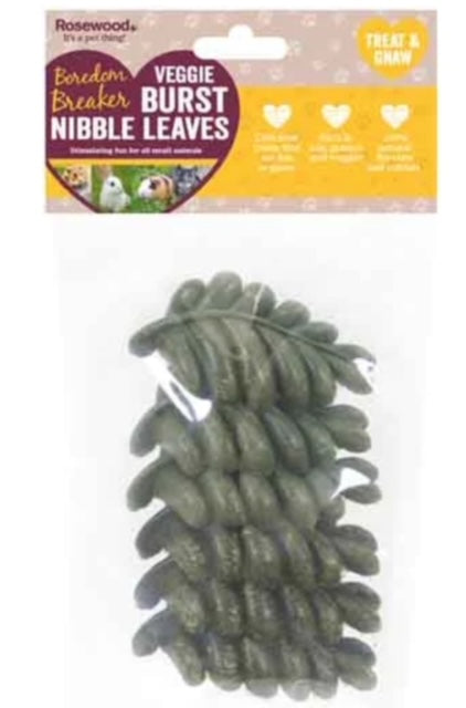 SMALL ANIMALS Veggie Burst Nibble Leaves - 8cm long