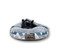 Load image into Gallery viewer, Noble Companion Burra Poof Dog Bed (With hood)  - Medium or Large
