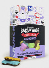 Load image into Gallery viewer, Montego Bags O' Wags Crunchies Nicely Iced Dog Biscuits - 1 kg Box
