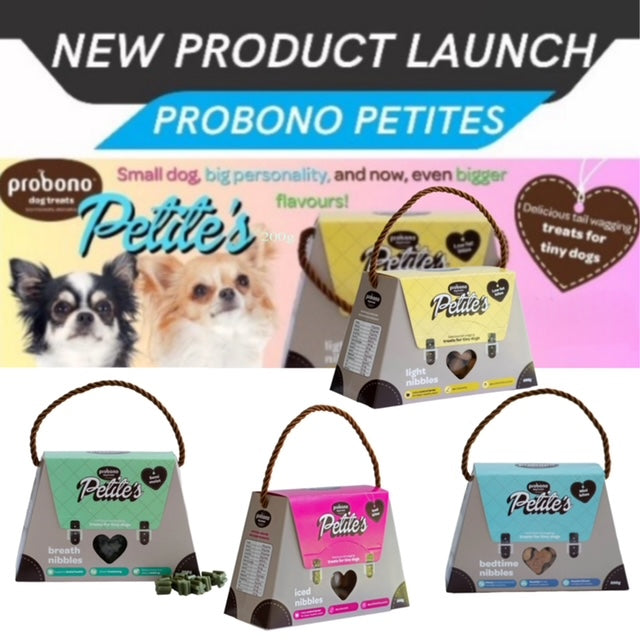 PROBONO Petite Tiny Dog Biscuit Treats - 200g