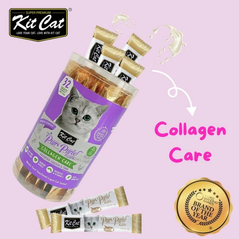 Treat Purr Puree + Collagen Care Chicken/Tuna 32